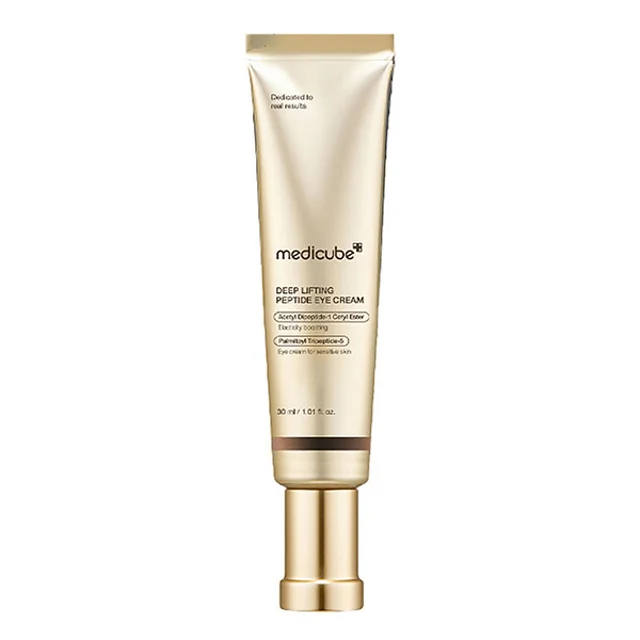 کرم دور چشم جوانساز لیفتینگ پپتاید مدی کیوب Medicube Deep Lifting Peptide Eye Cream 30Ml