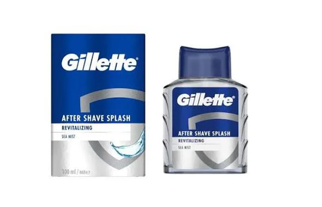 افتر شیو ادکلنی ژیلت مدل نسیم دریا Gillette After Shave Splash sea must 100ml